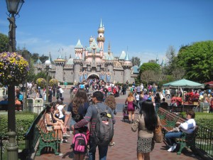 Disneyland's castle. Copyright Deborah Abrams Kaplan