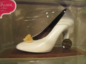 For those with a shoe fetish...yep, you can eat it. Copyright Deborah Abrams Kaplan