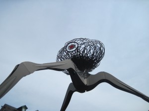 Some fun sculptures at the Distillery District. Copyright Deborah Abrams Kaplan