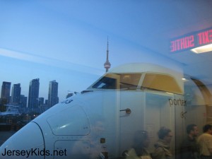 View of downtown from the Porter plane. Copyright Deborah Abrams Kaplan