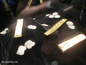 Gold and silver found from the Spanish Tortuga wreck from the 1600s. Copyright Deborah Abrams Kaplan
