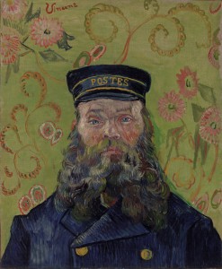 Vincent van Gogh, Dutch, 1853–1890. The Postman (Joseph-Étienne Roulin), 1889. Photograph © 2012 The Barnes Foundation.