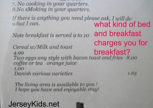 Want breakfast? You'll have to pay for it at this B&B