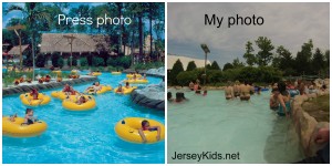 The Lazy river at Hurricane Harbor NJ