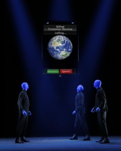 blue man group wipad