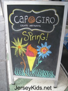 Gelato and affogato at Cap Giro in the Midtown Village