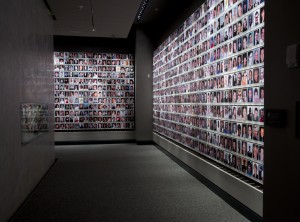 In Memoriam wall, photo by Jin Lee, courtesy of the 9/11 Memorial Museum