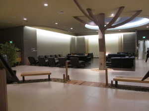 One of the rest areas at the Island Spa. Photo copyright Deborah Abrams Kaplan