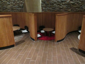 Other seating areas at the spa. They have some games you can play and free Wi-Fi. Photo copyright Deborah Abrams Kaplan