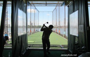 Try out the high tech four story driving range at Chelsea Piers.