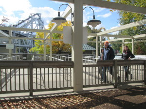 It's awesome to skip through this entire waiting area! Copyright Deborah Abrams Kaplan