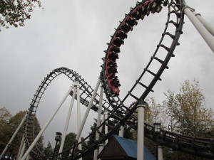 Sidewinder coaster - copyright Deborah Abrams Kaplan