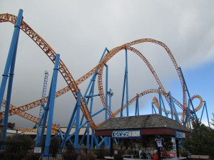 Fahrenheit coaster. Copyright Deborah Abrams Kaplan