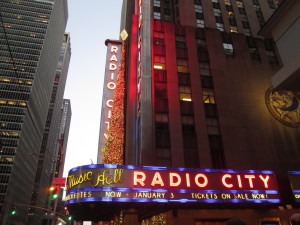 Radio City Music Hall Rockettes Christmas Spectacular. Copyright Deborah Abrams Kaplan