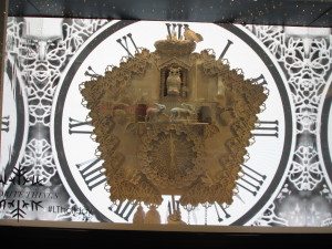 The Lord & Taylor clock. Copyright Deborah Abrams Kaplan