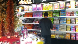 The lower level of Radio City has a huge candy store. Copyright Deborah Abrams Kaplan