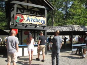 Archery at the New York Renaissance Faire. Copyright Deborah Abrams Kaplan