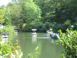 Boating at the New York Renaissance Faire. Copyright Deborah Abrams Kaplan