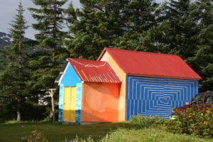 A garage in Seydusfjorder. Copyright Deborah Abrams Kaplan