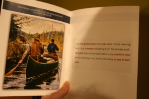 The Rockwell Museum has an "I Spy" booklet kids can use during their visit.