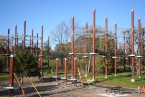 Part of the Adventure Course near the Whirlpool Aero Cars.