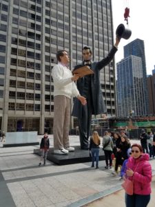 Seward Johnson Lincoln sculpture