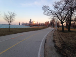 Chicago Lakefront trail