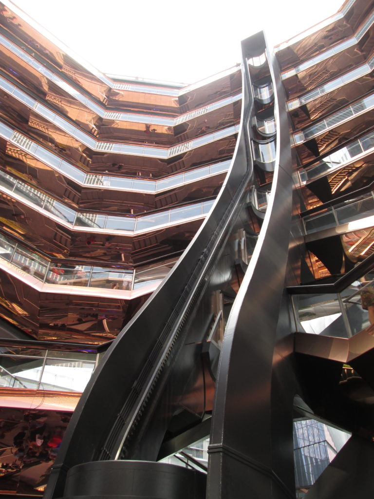 The Vessel Hudson Yards elevator